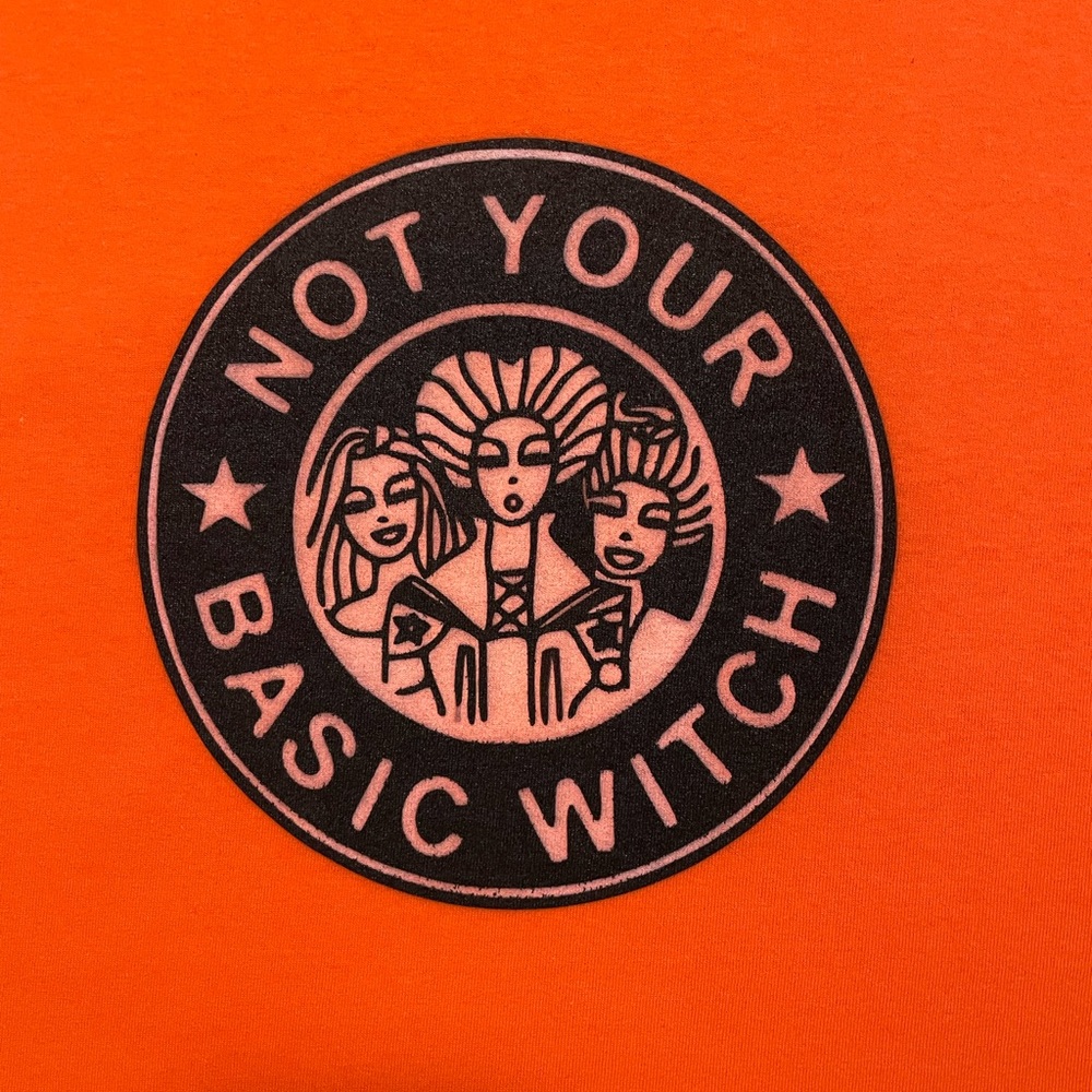 Not Your Basic Witch Custom Tee